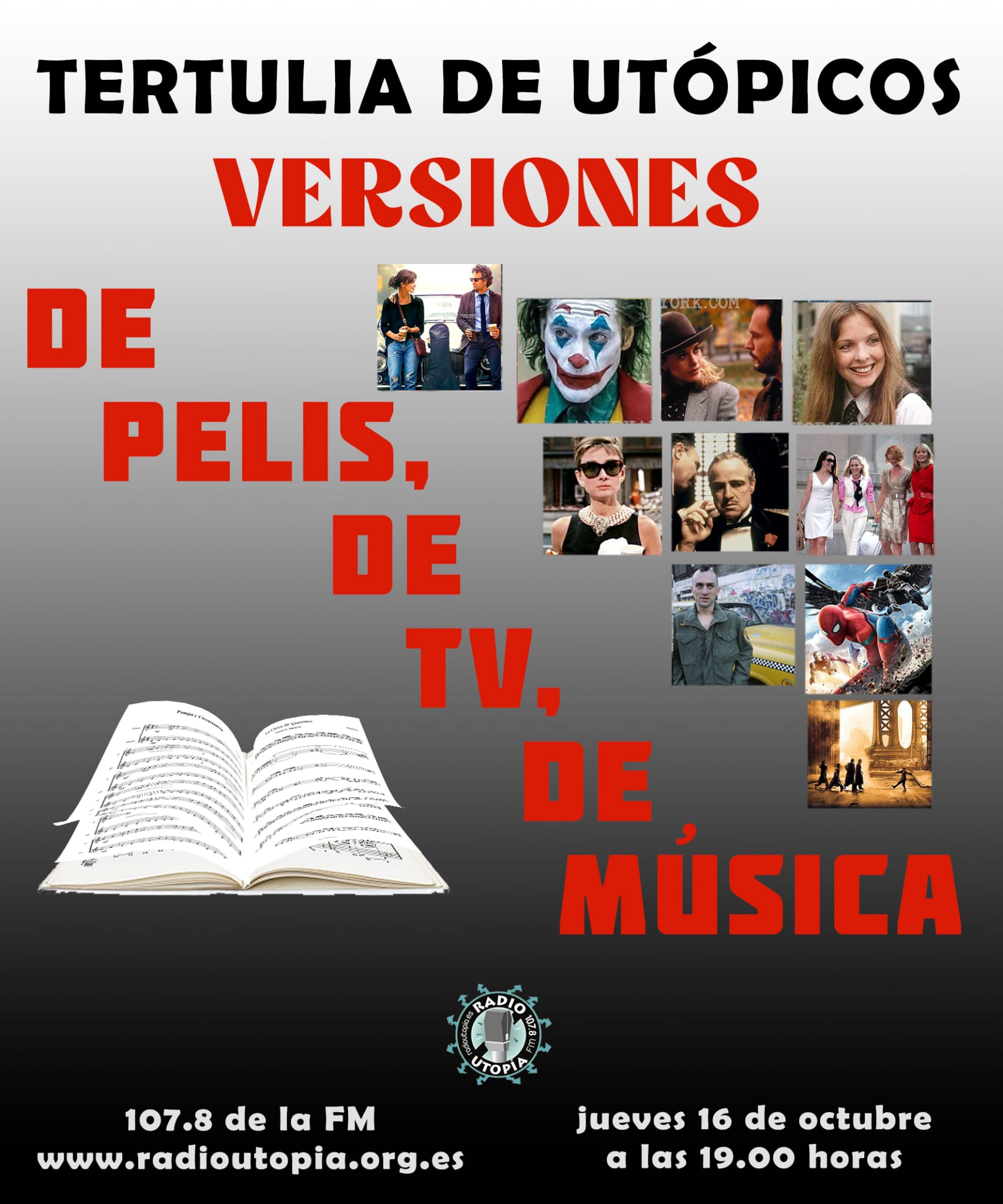 Nuevo Programa de Tertulia de Utópicos