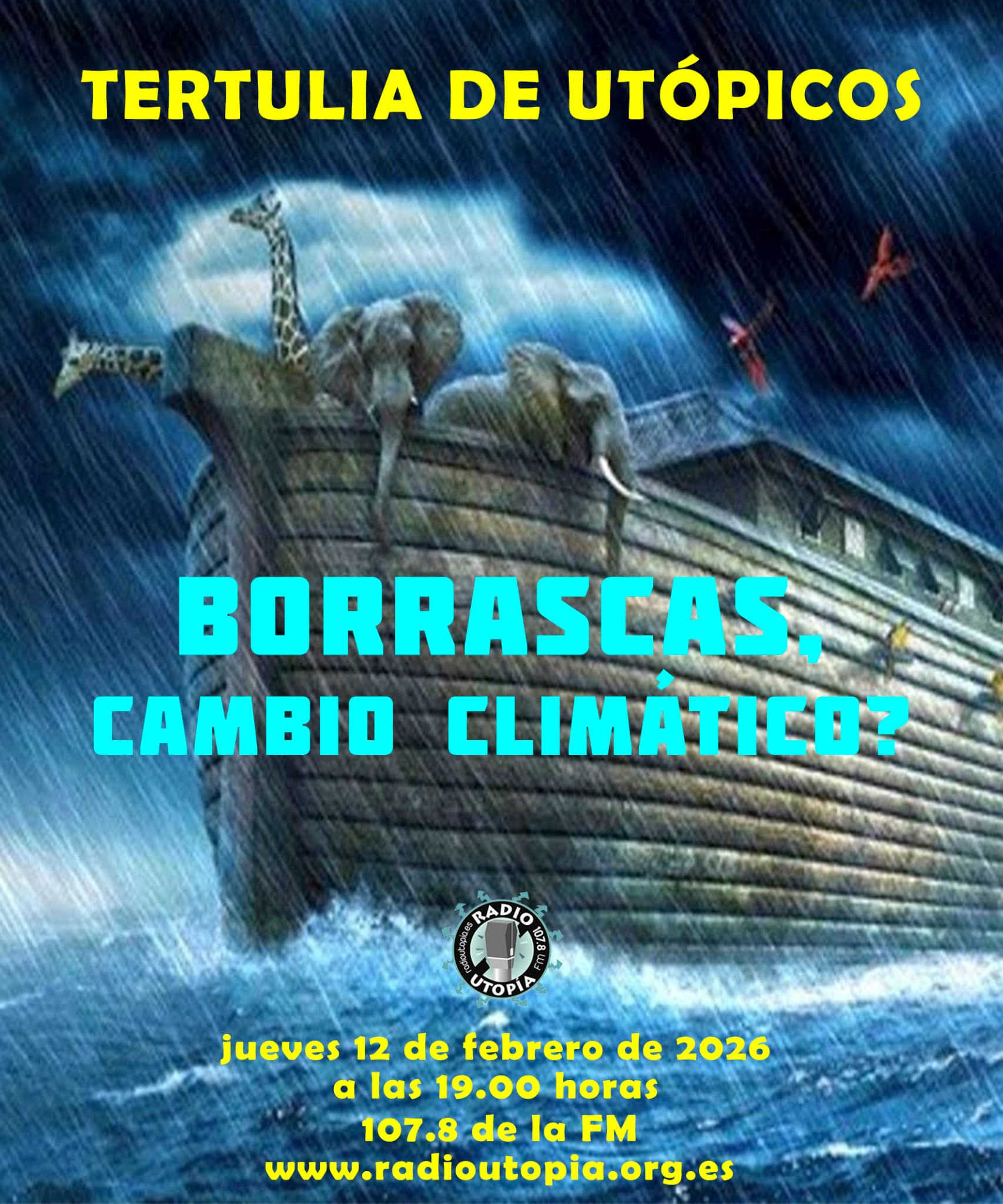 Próximo programa de Tertulia Utópicos