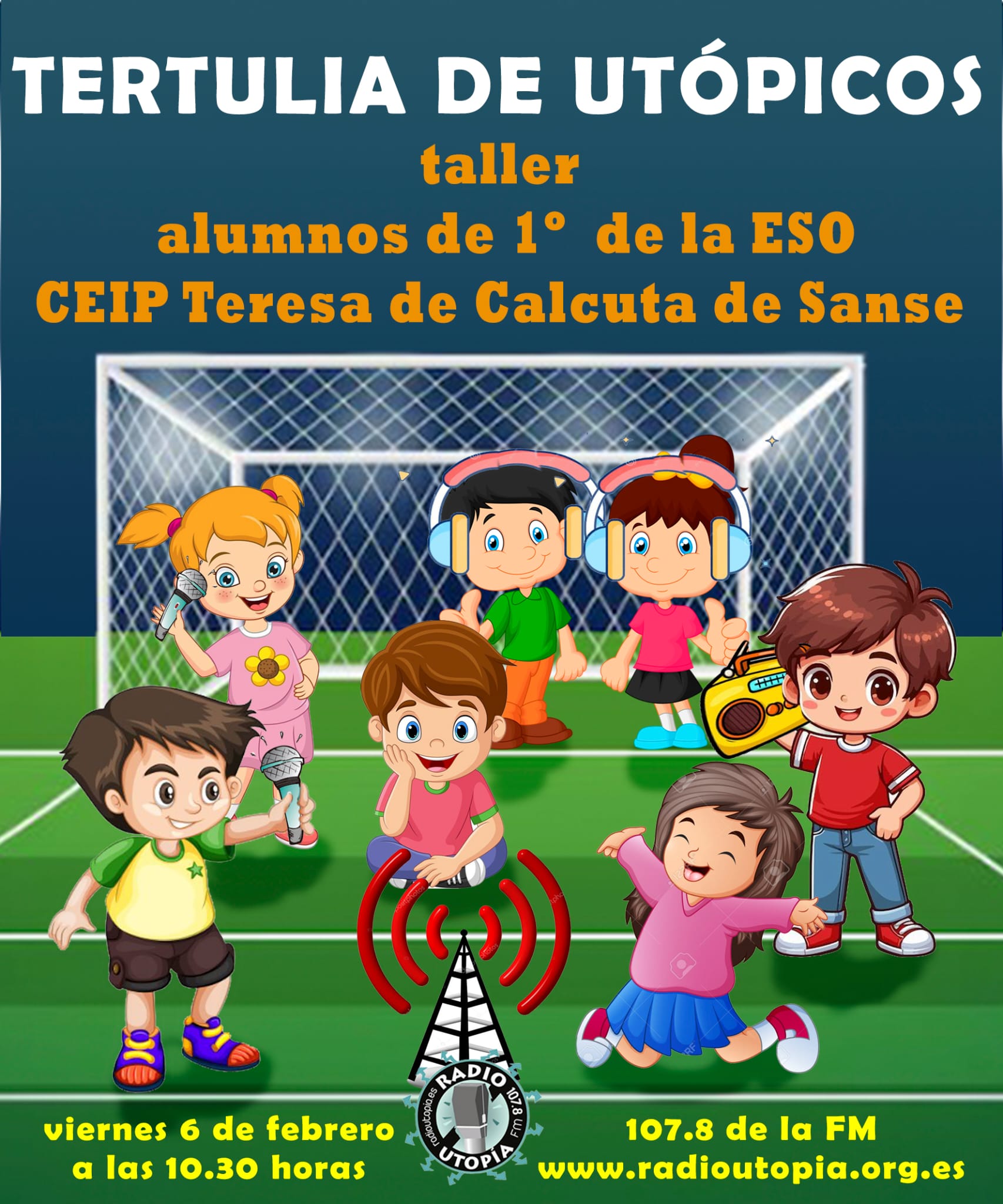 Nuevo taller con alumnos y alumnas de 1 Eso del Teresa de Calcuta de Sanse