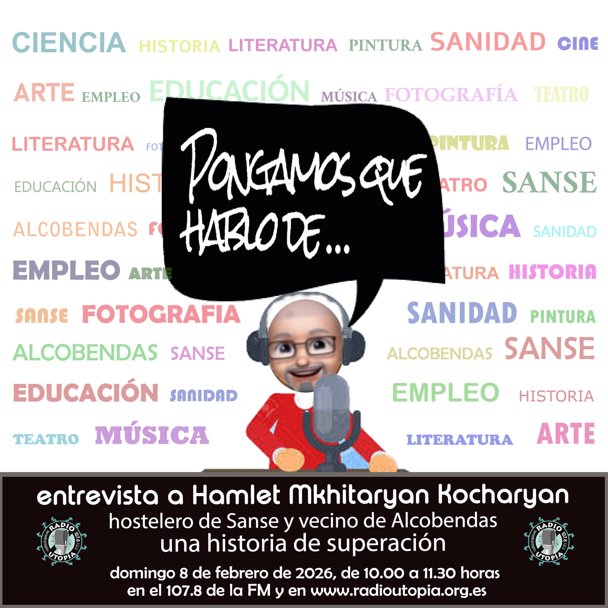 Próximo programa de Pongamos que Hablo de: