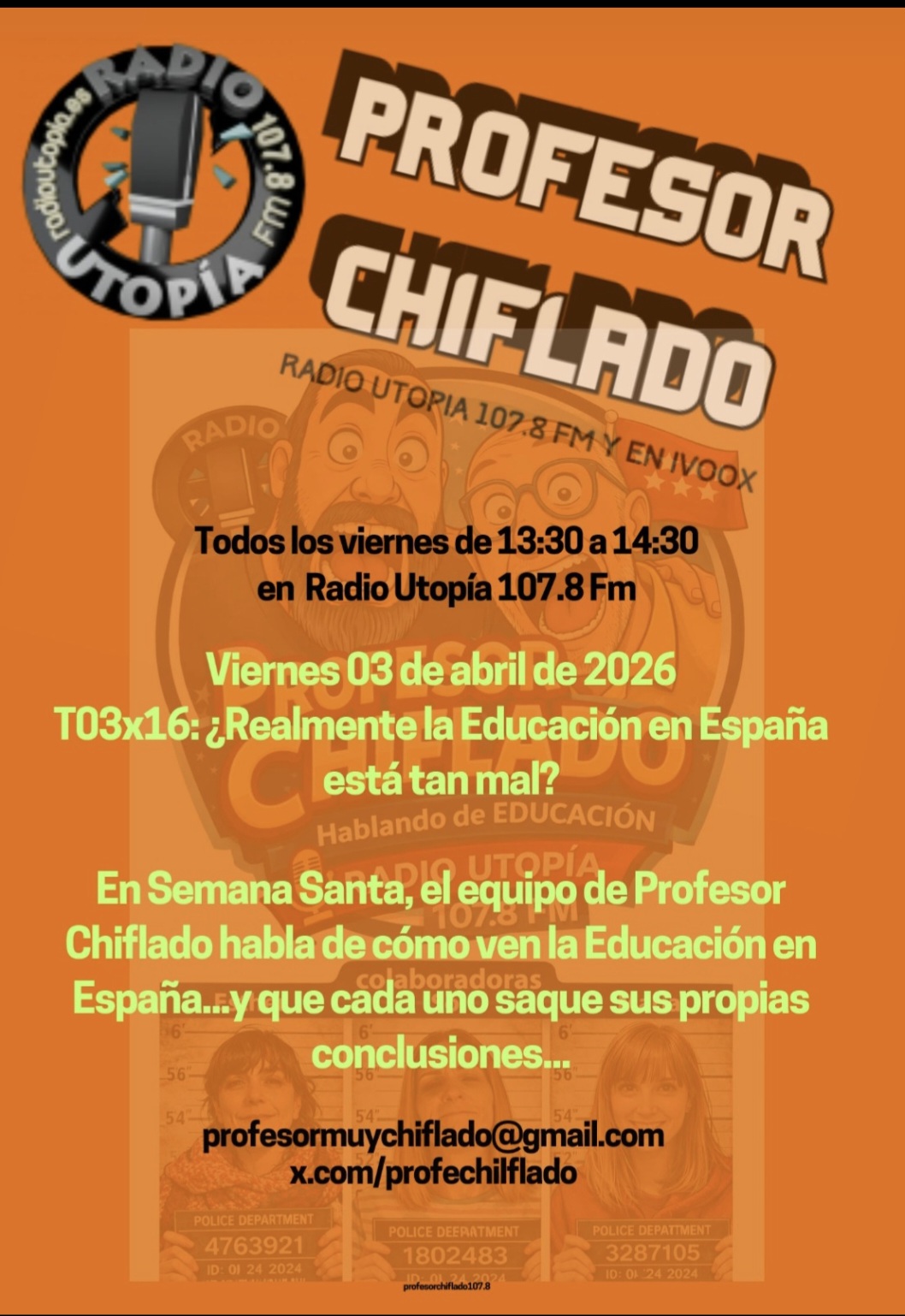Nuevo programa de Profesor Chiflado