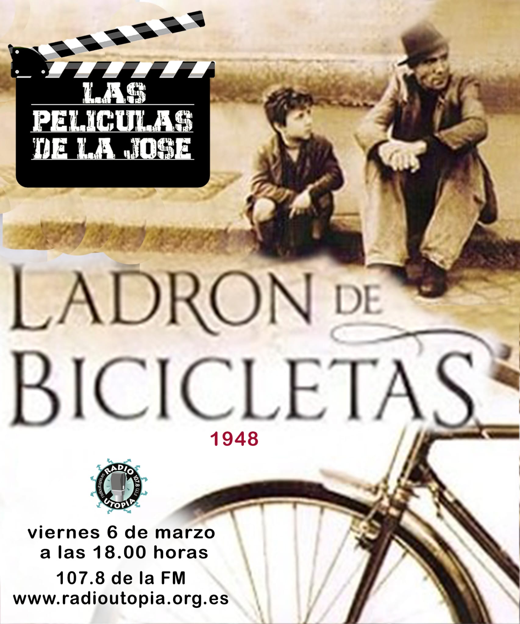 Próximo programa de las Películas de la Jose este viernes 6 de marzo