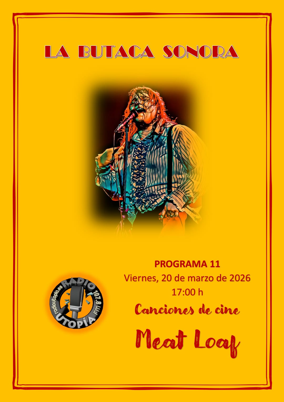 Este viernes, La Butaca Sonora, no te la puedes perder