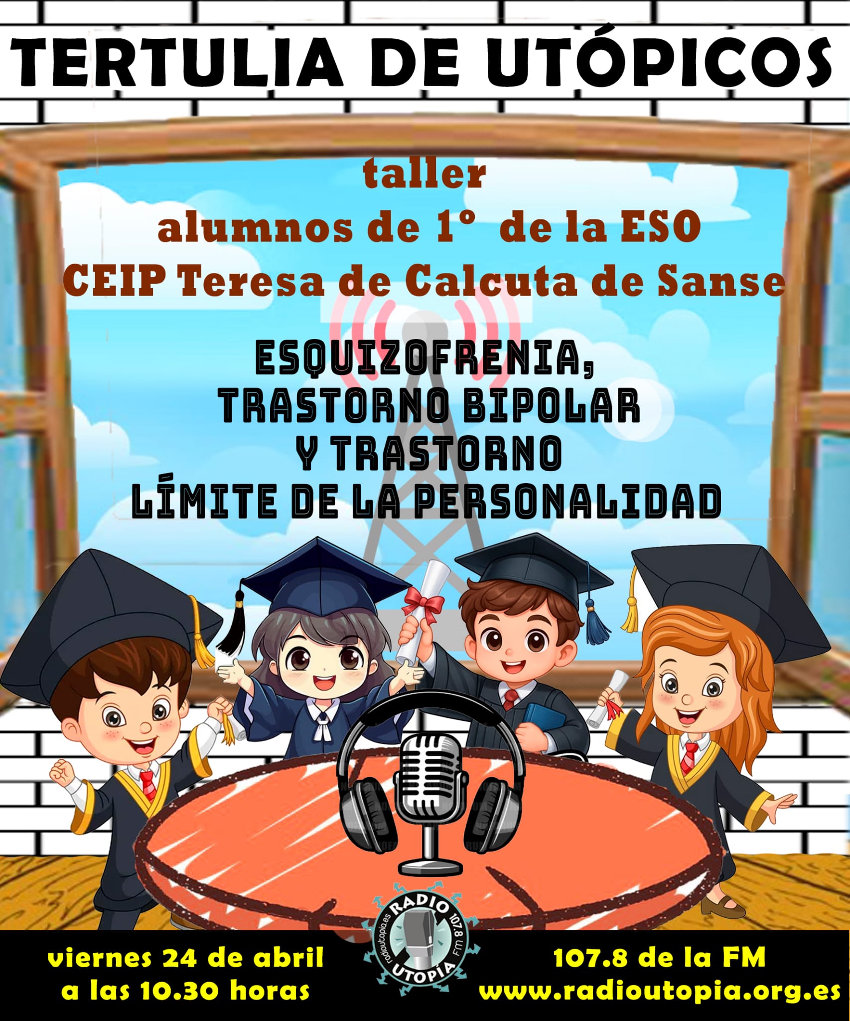 Este jueves, en el taller con alumn@s de 1º de la ESO…