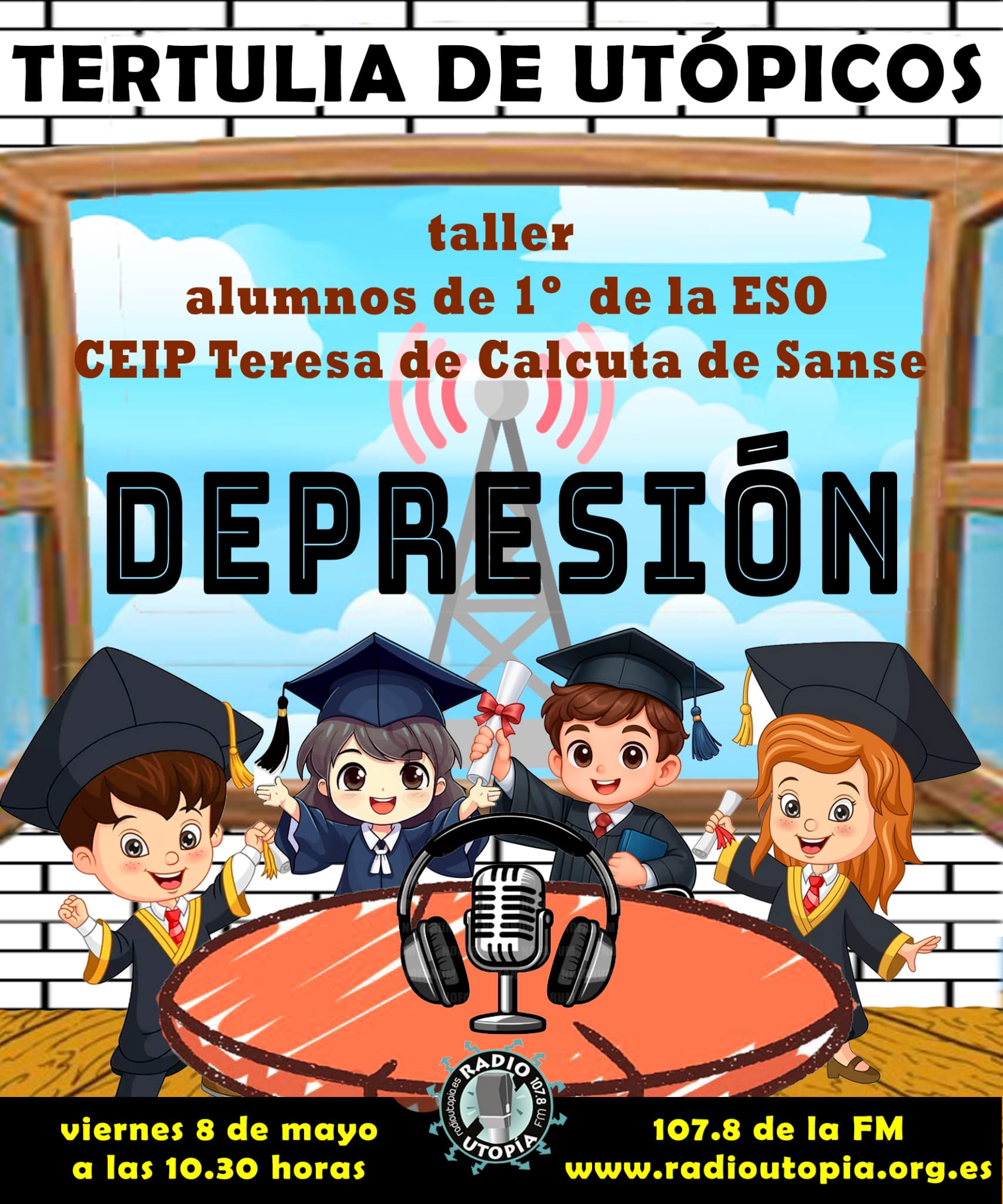 Interesante taller con alumnos de 1º E.S.O. este viernes.