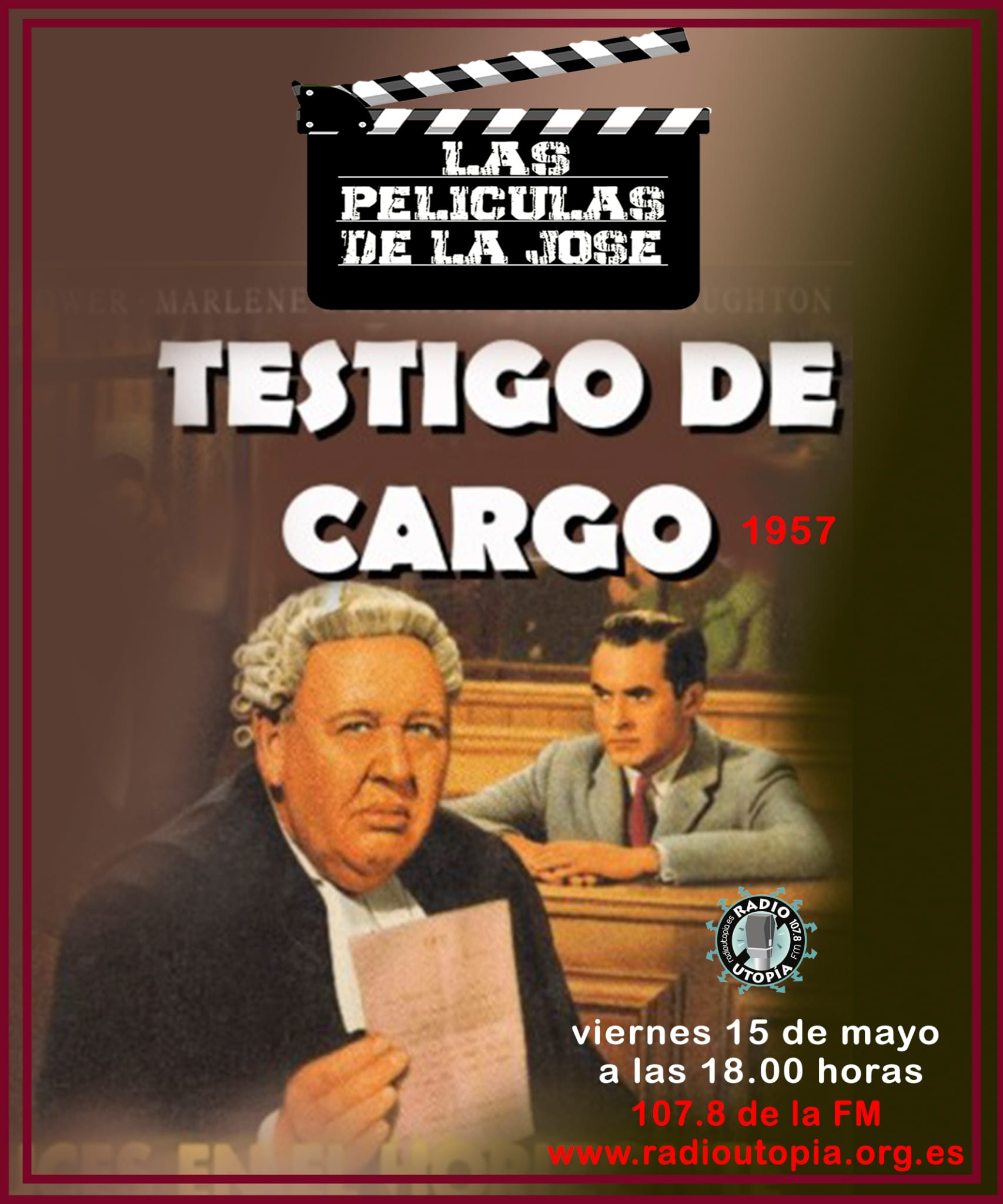 ¡Sé «testigo» de otra gran historia en Las Películas de La Jose!