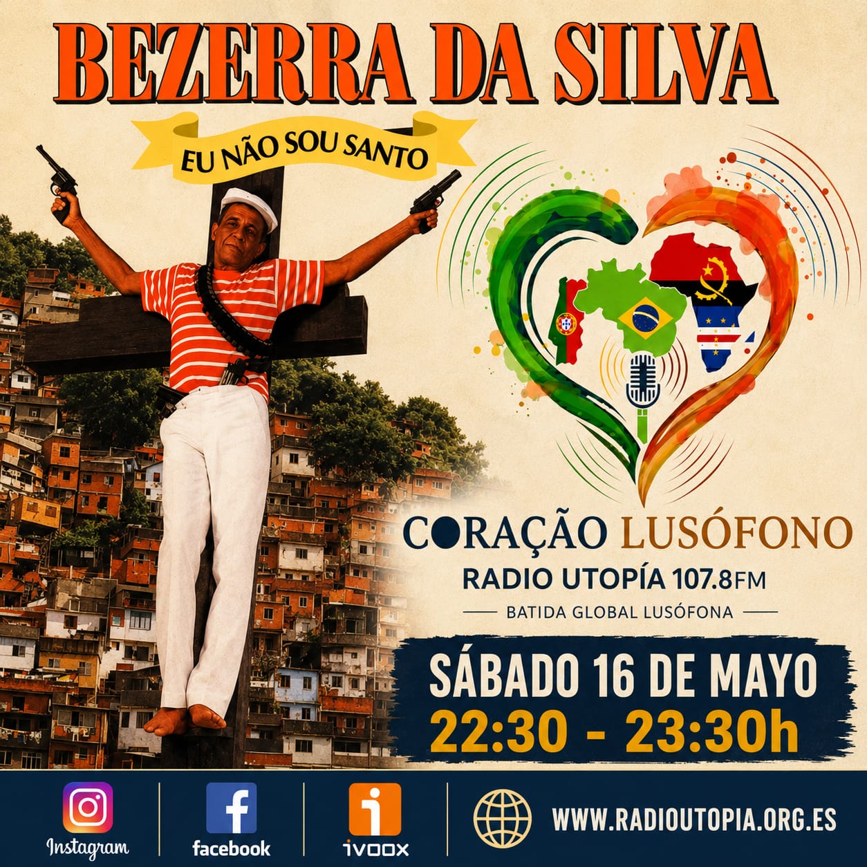 Este sábado, nueva cita con la música lusófona.