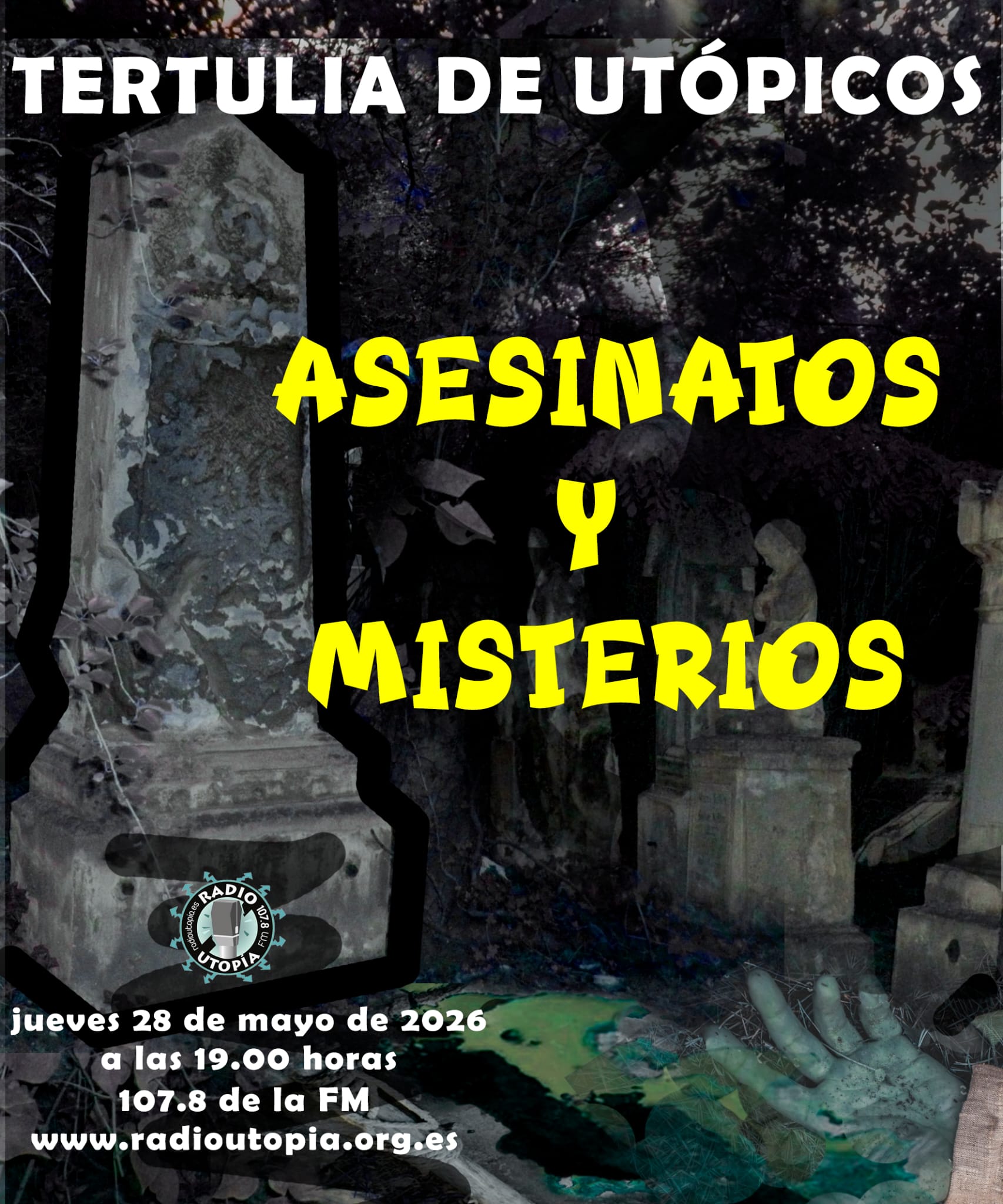 ¡Este jueves, no te pierdas la Tertulia de Utópicos!