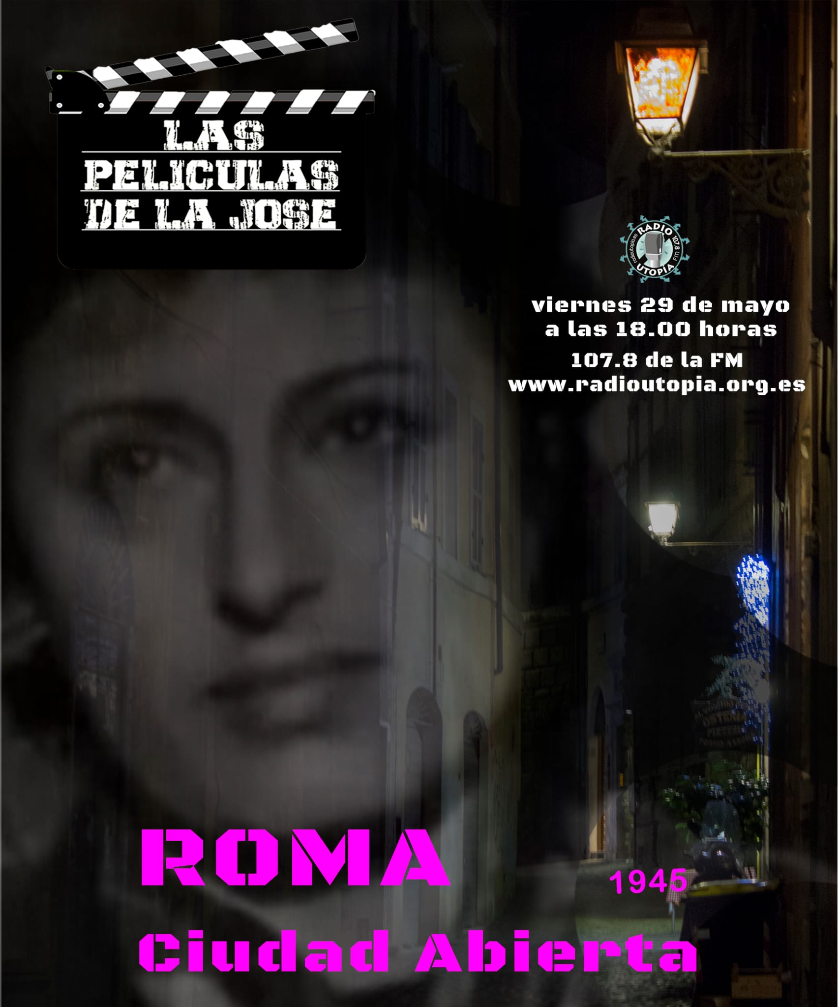 Cine italiano con mayúsculas, este viernes, en Las Películas de La Jose.