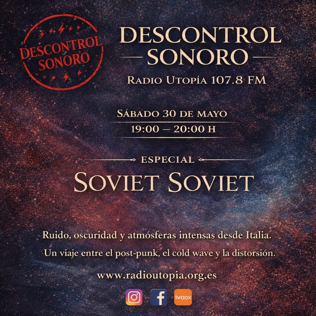 Este sábado, en Descontrol Sonoro…