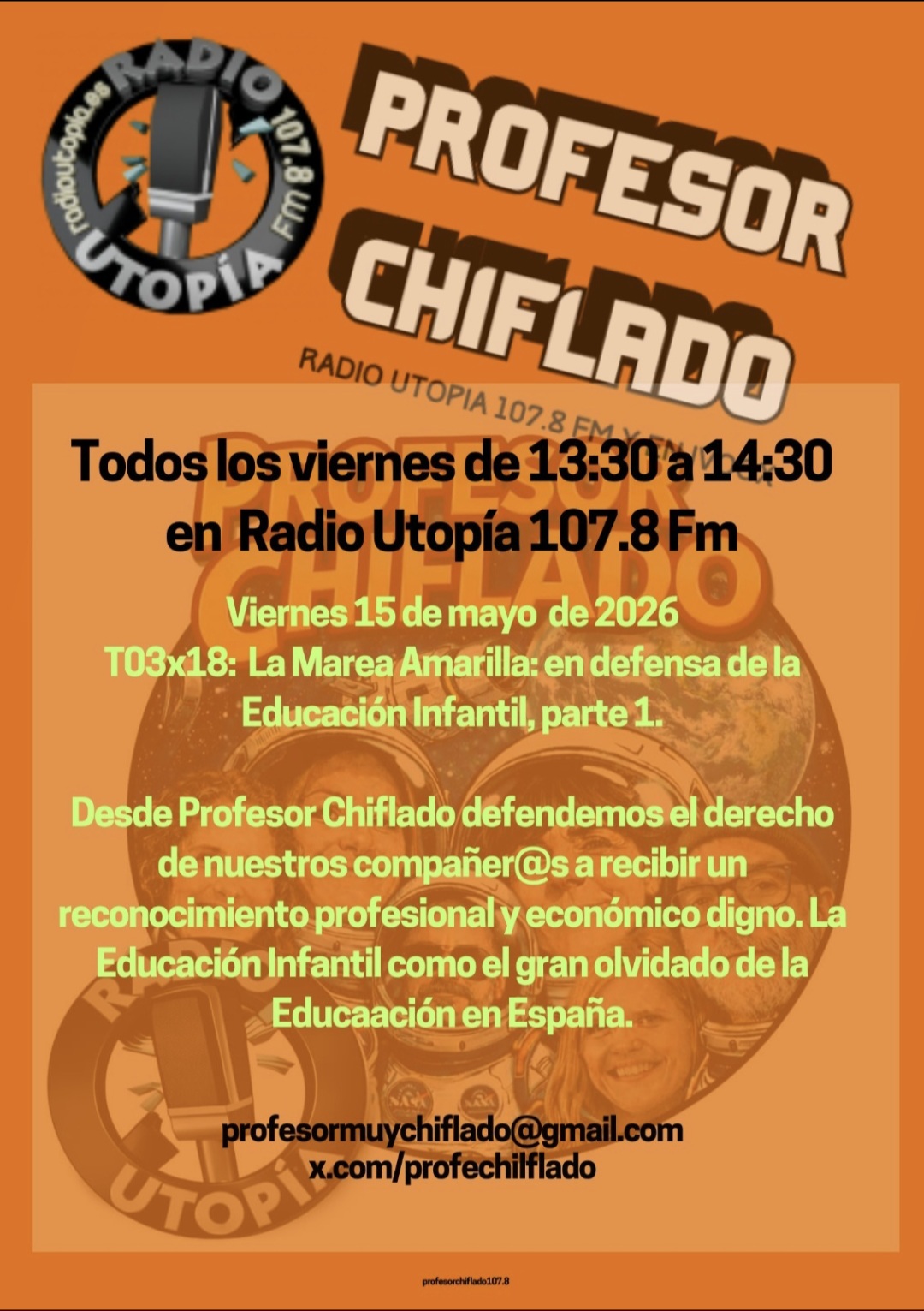 El Viernes: Profesor Chiflado