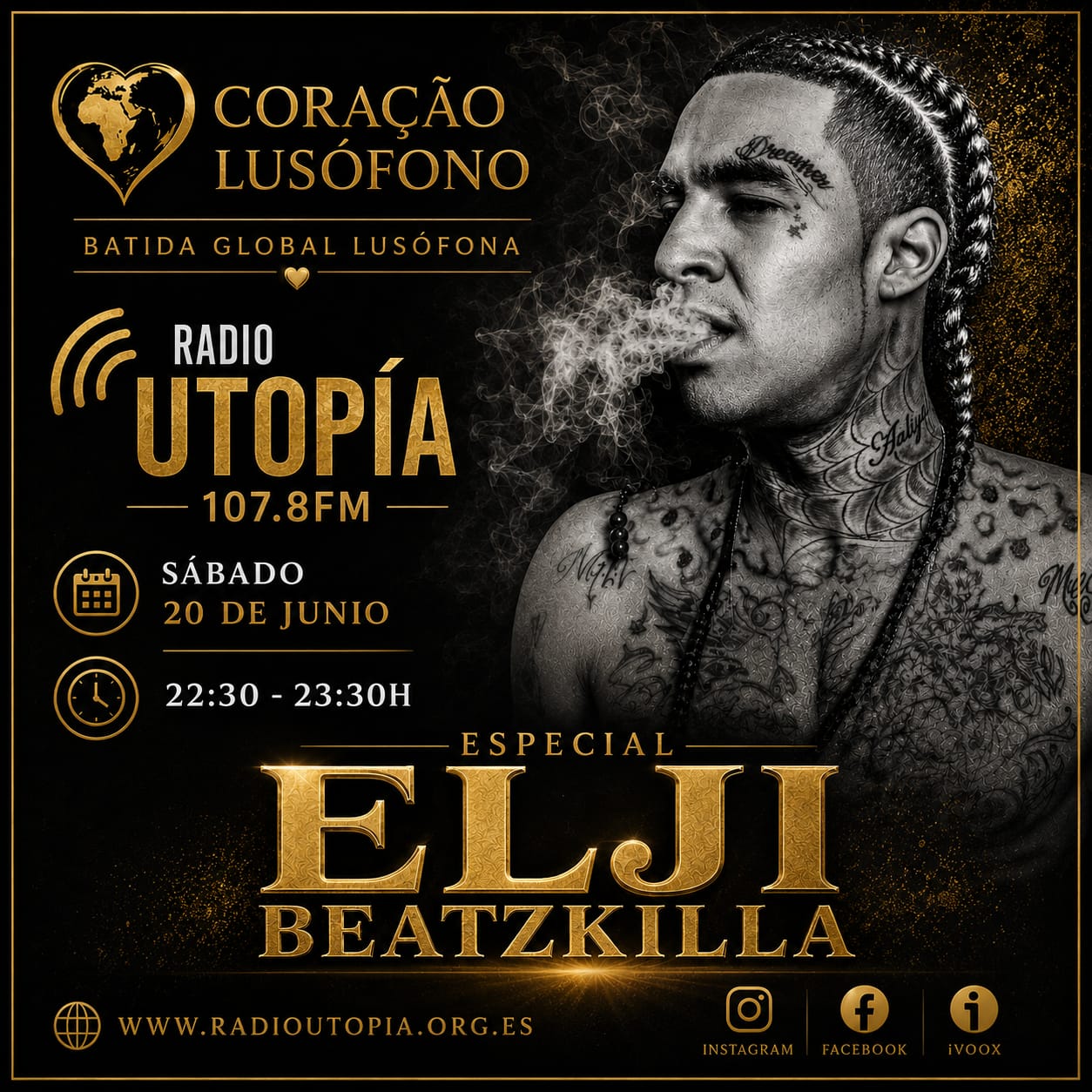 Pura energía y flow urbano, este sábado, en Coraçao Lusófono.