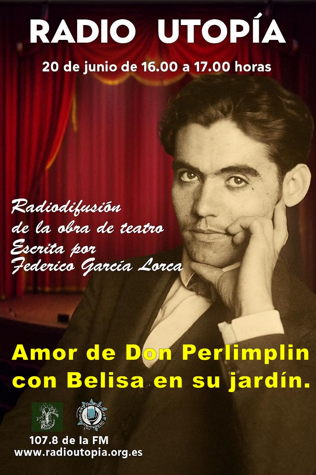 Radioteatro «Amor de Don Perlimplín y Belisa en su jardín» de García Lorca en Radio Utopía