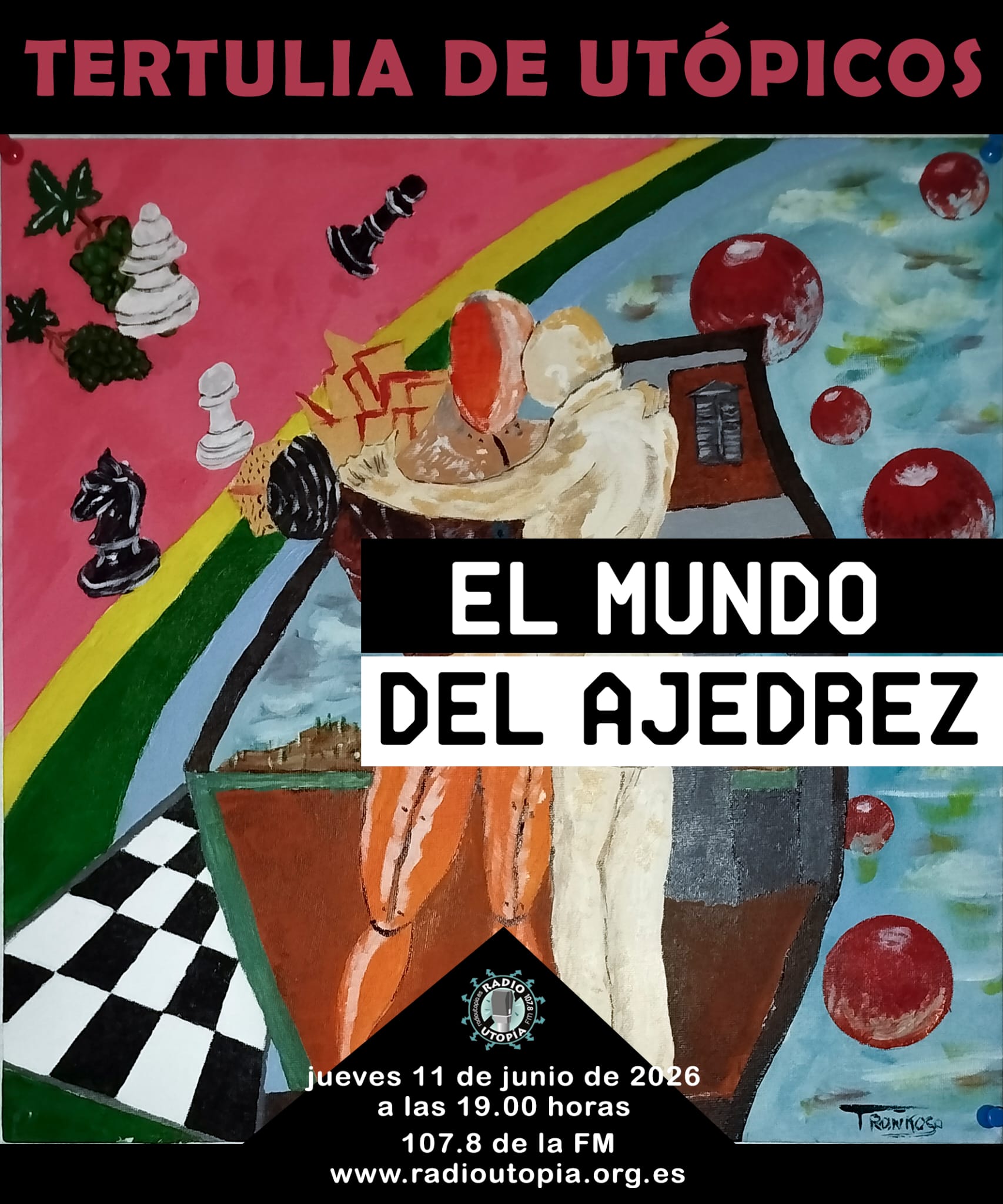 El jueves profundizaremos en el mundo del Ajedrez.