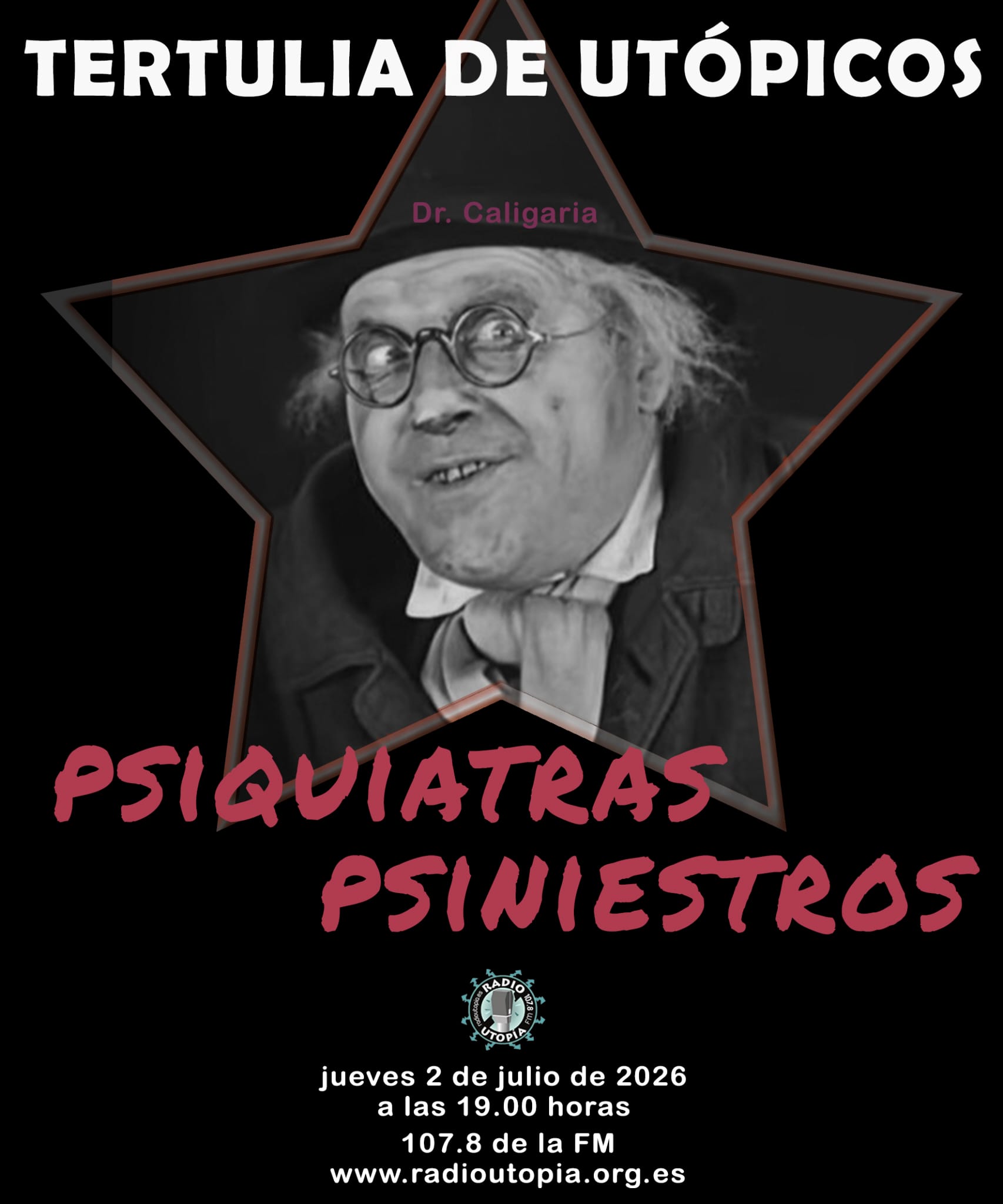 No te pierdas este jueves un nuevo programa de tertulia de Utópicos