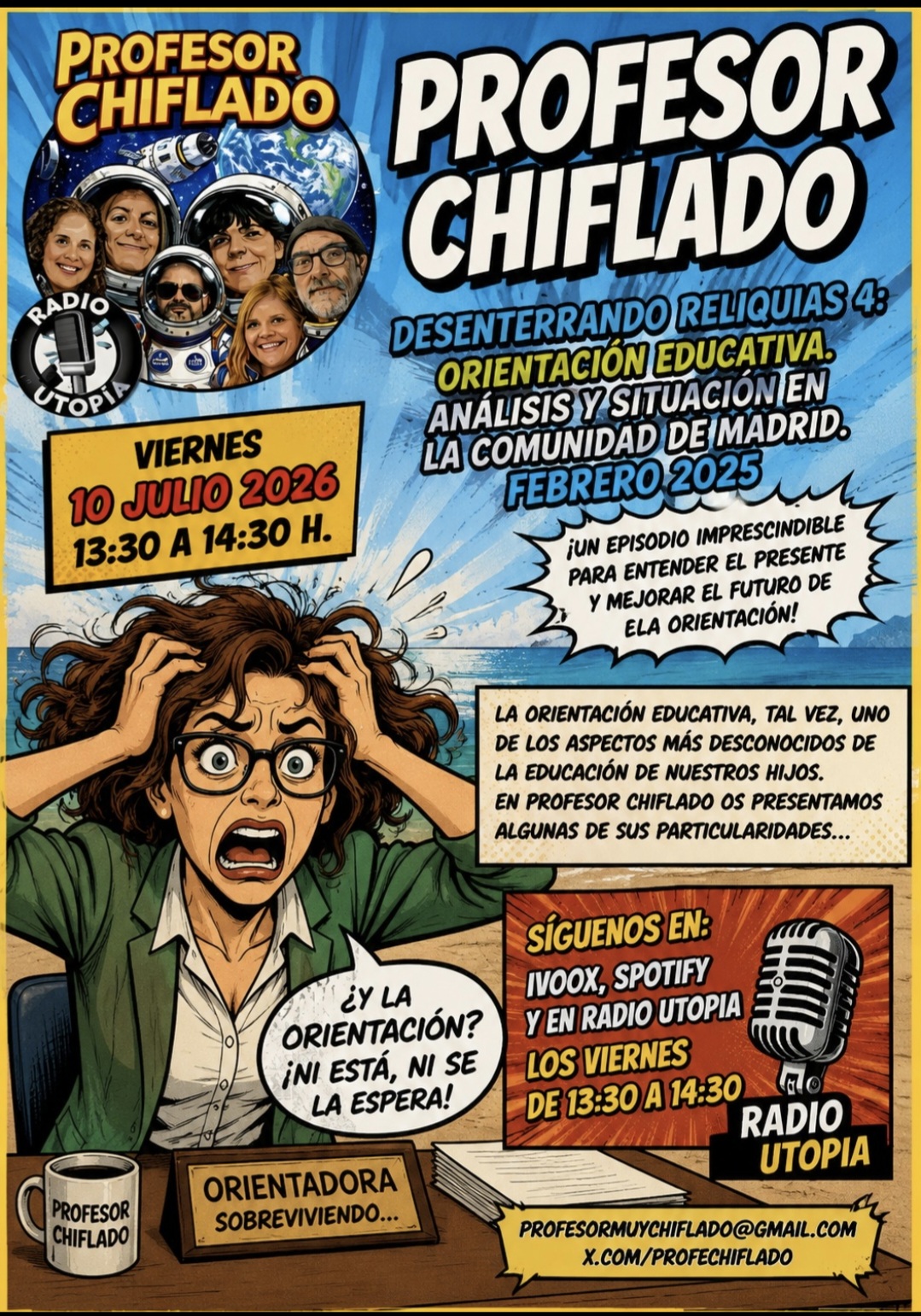 Nuevo Programa de Profesor Chiflado