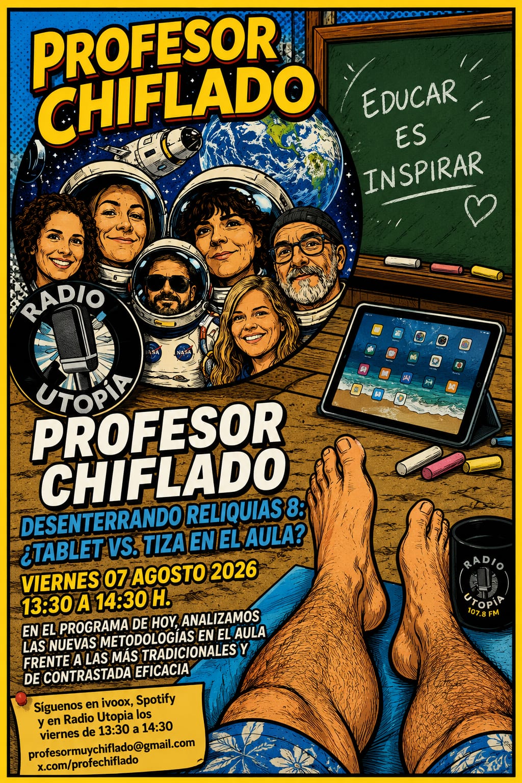 Redifusión de Profesor Chiflado