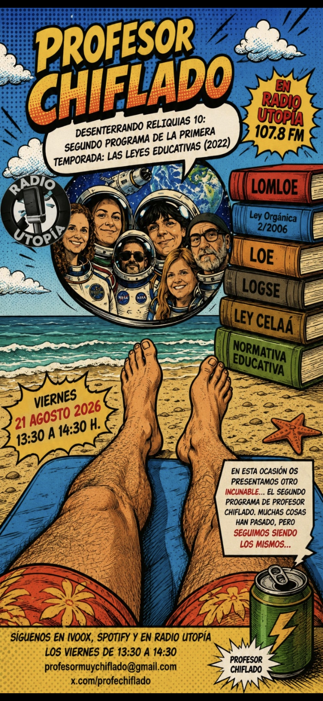 Profesor Chiflado Verano