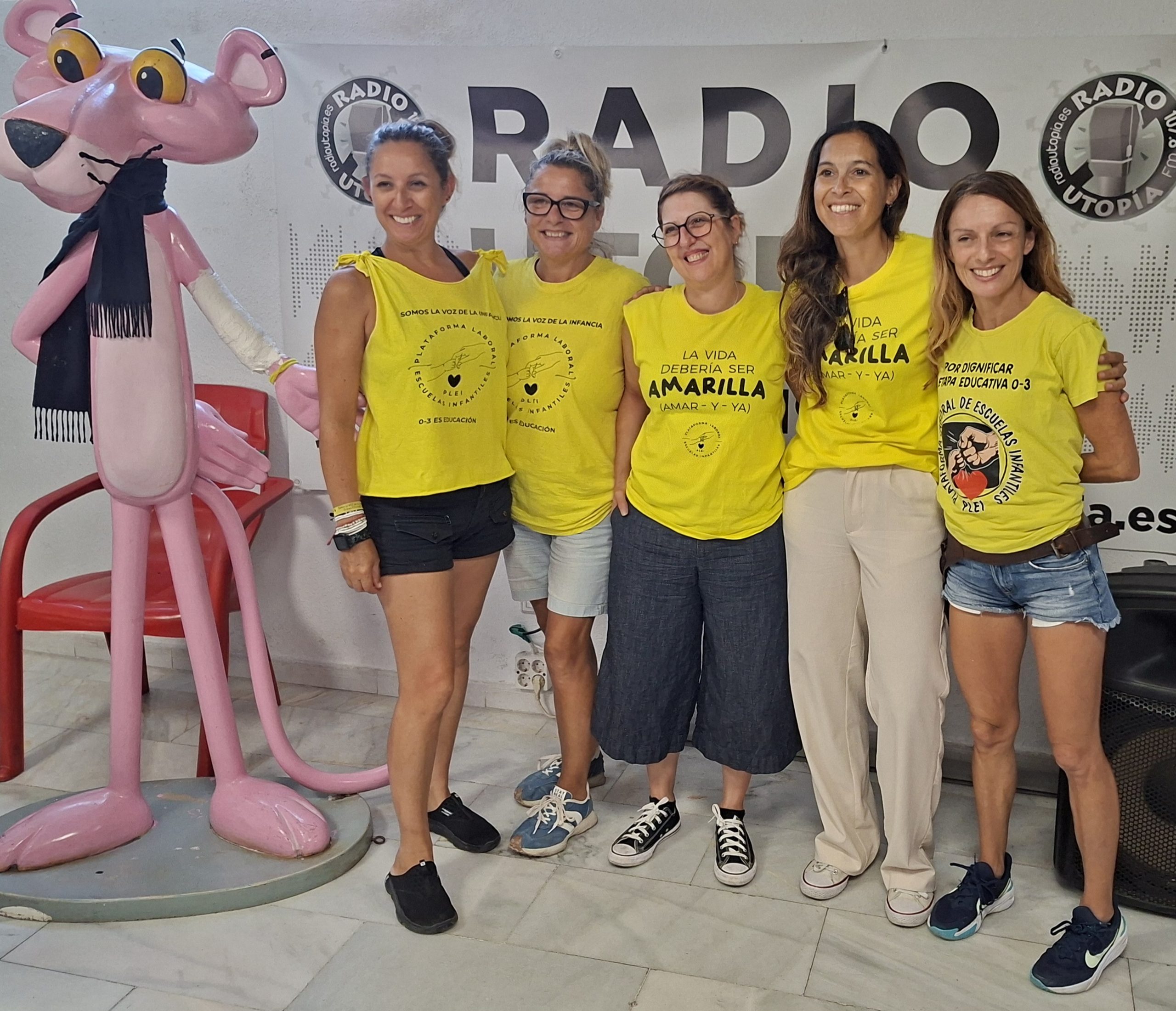 La Plataforma Laboral de Escuelas Infantiles en Radio Utopía