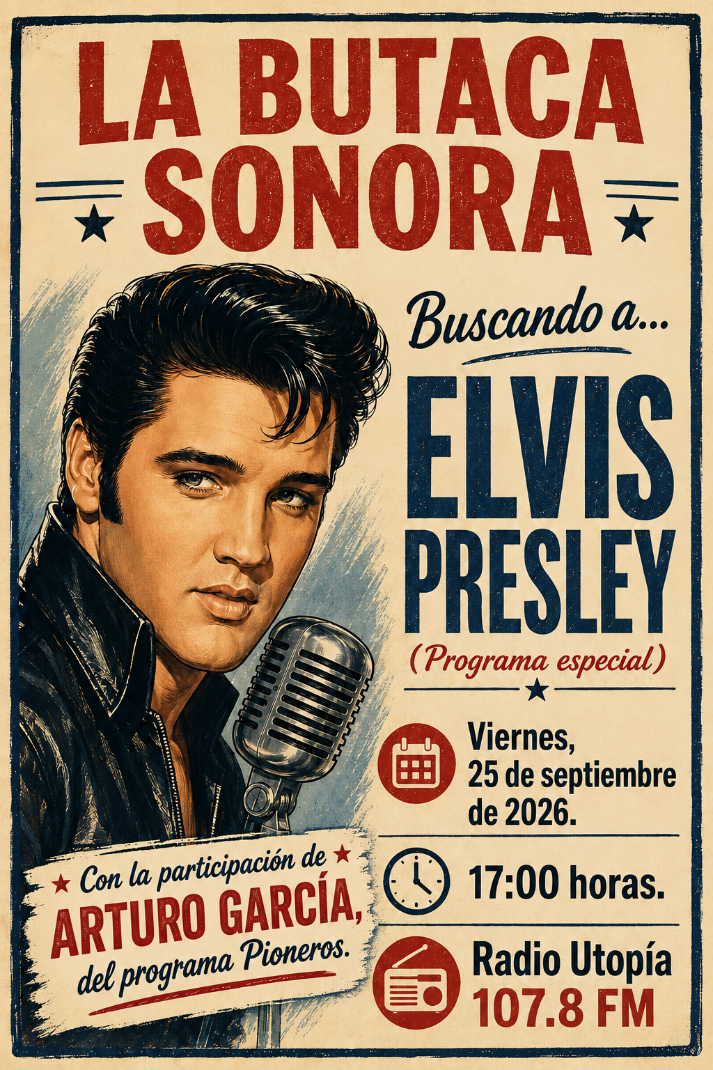 ¡No te pierdas el programa especial de este viernes en La Butaca Sonora!