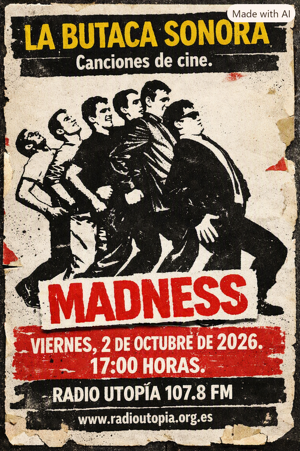 ¡Este viernes, un poco de «locura» en La Butaca Sonora!