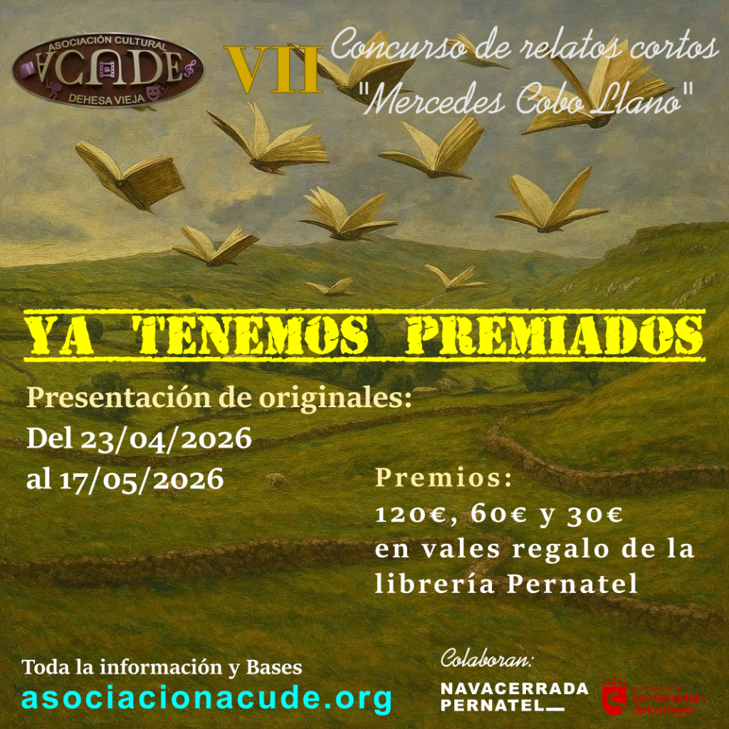 Entrega de Premios del Concurso de Relato Corto de ACUDE