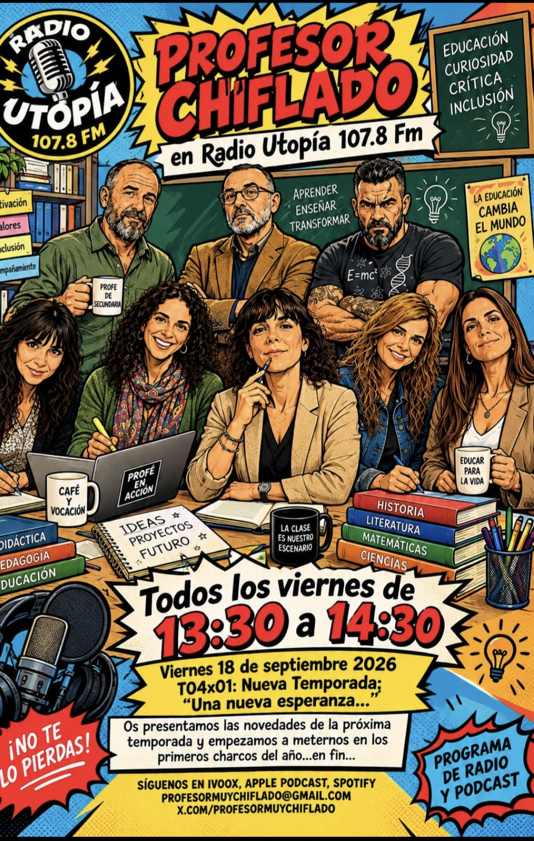 Nuevo programa de Profesor Chiflado