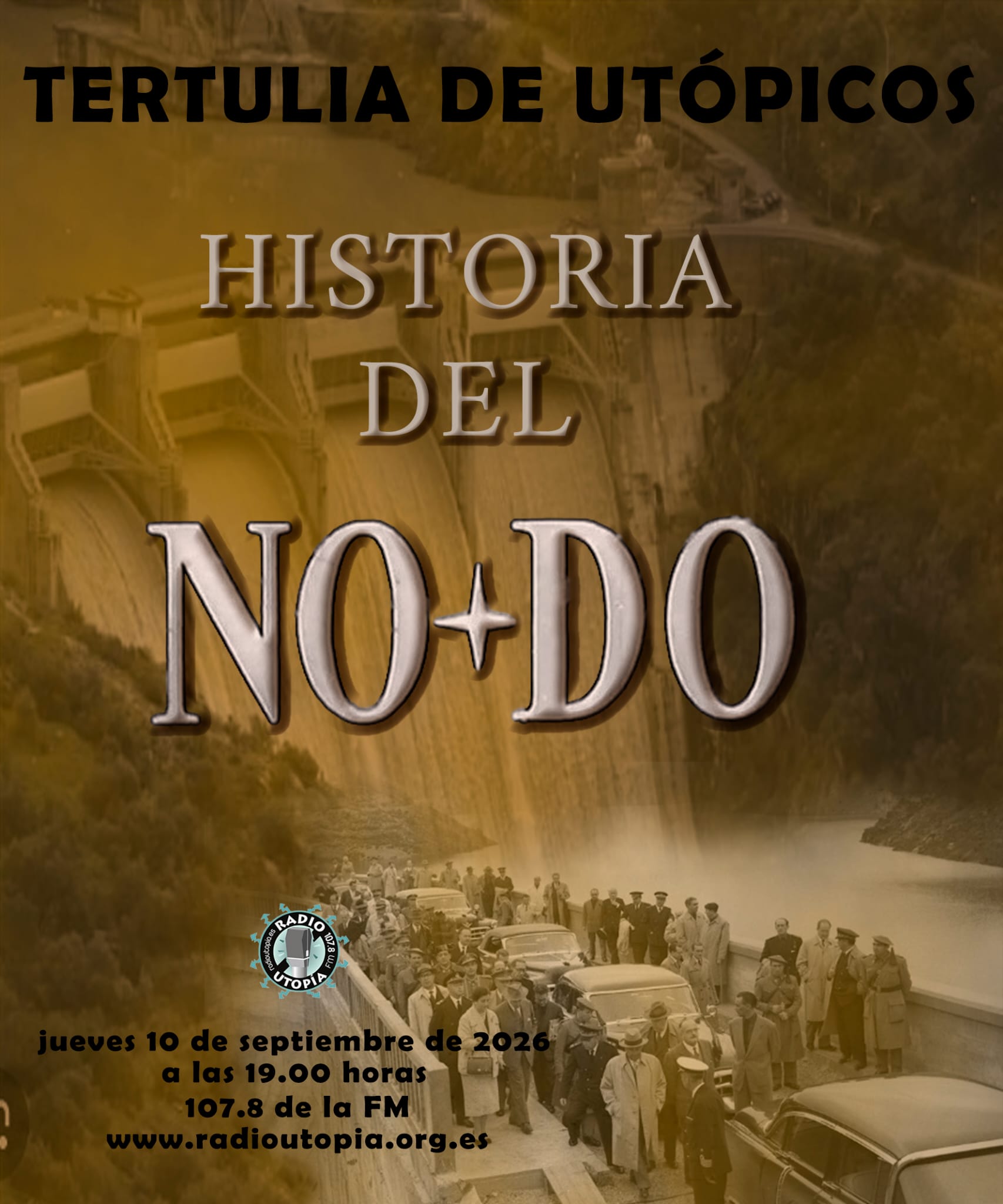 Este jueves nuevo programa de Tertulia de Utópicos