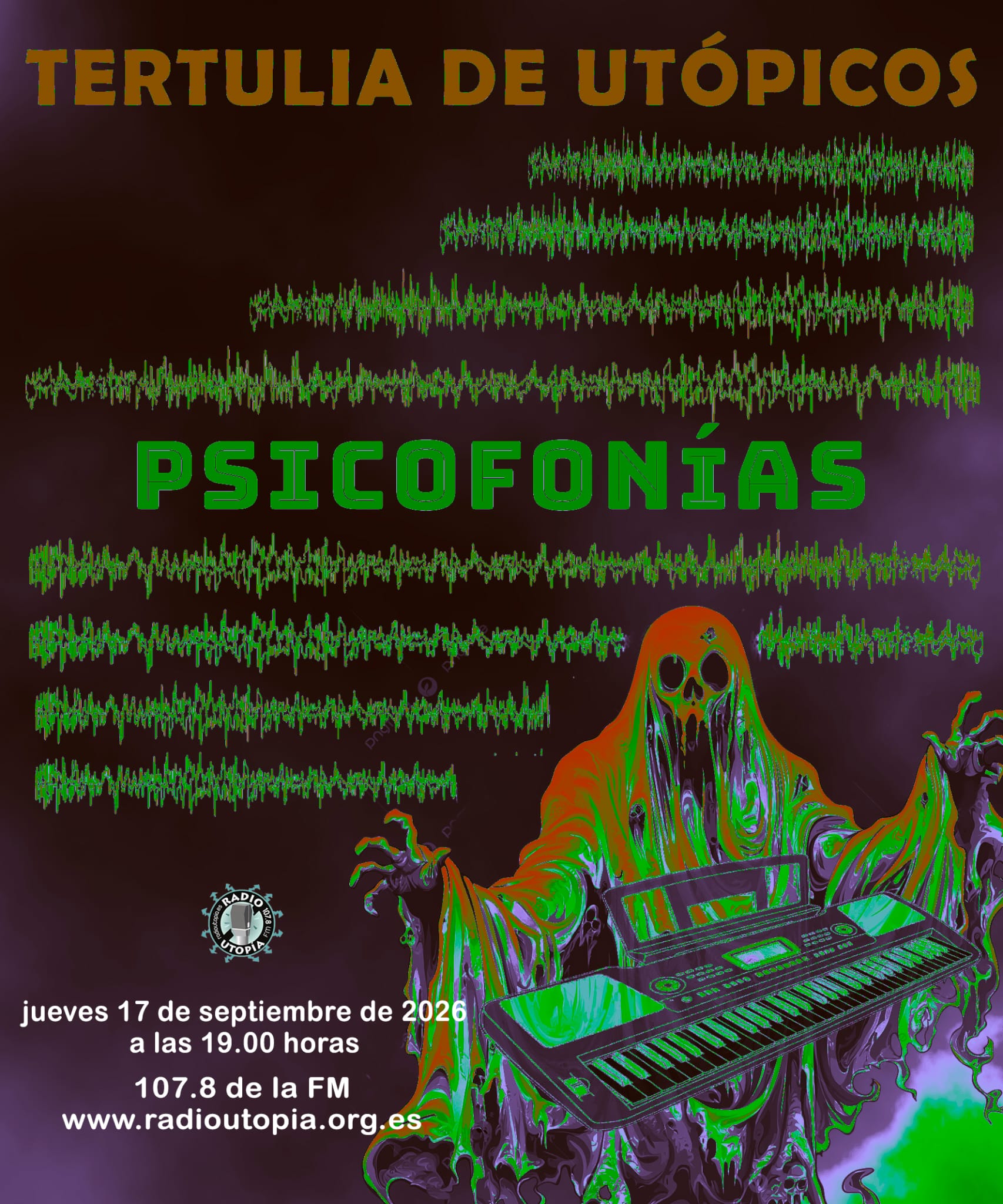 El próximo jueves, nuevo programa de Tertulia de Utópicos
