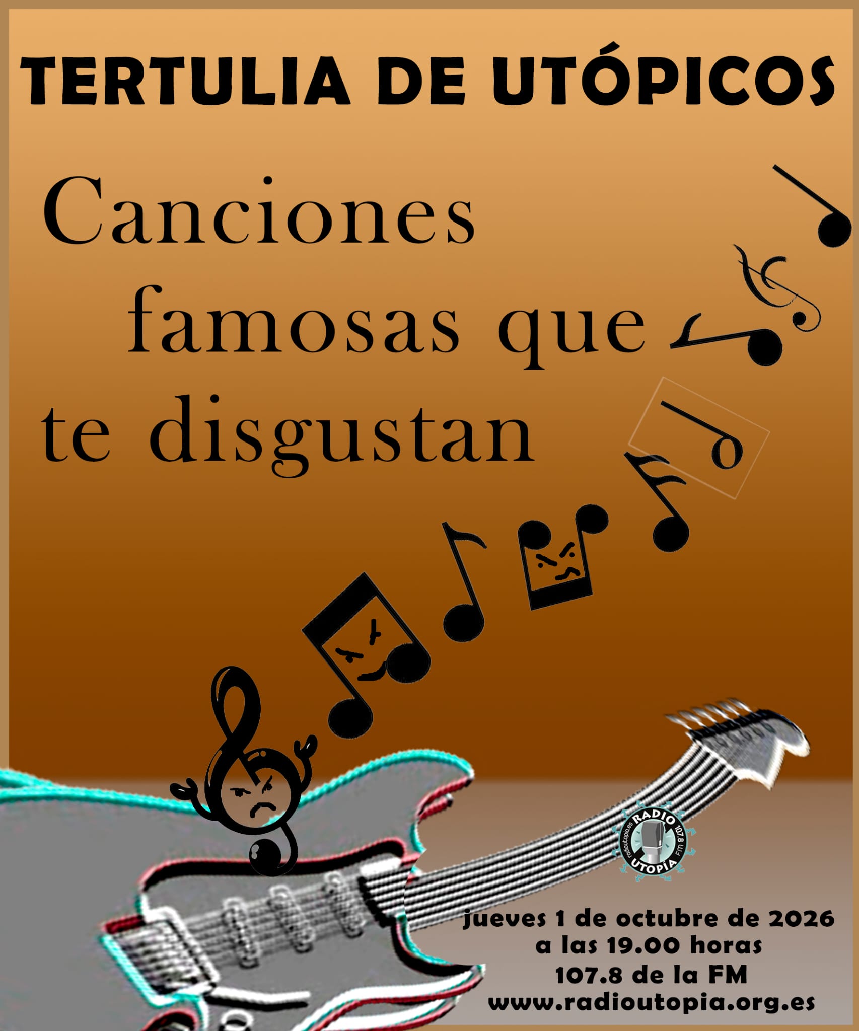 Comenzamos el Curso de Radio y lo hacemos con nuevo Programa de Tertulia de Utópicos.