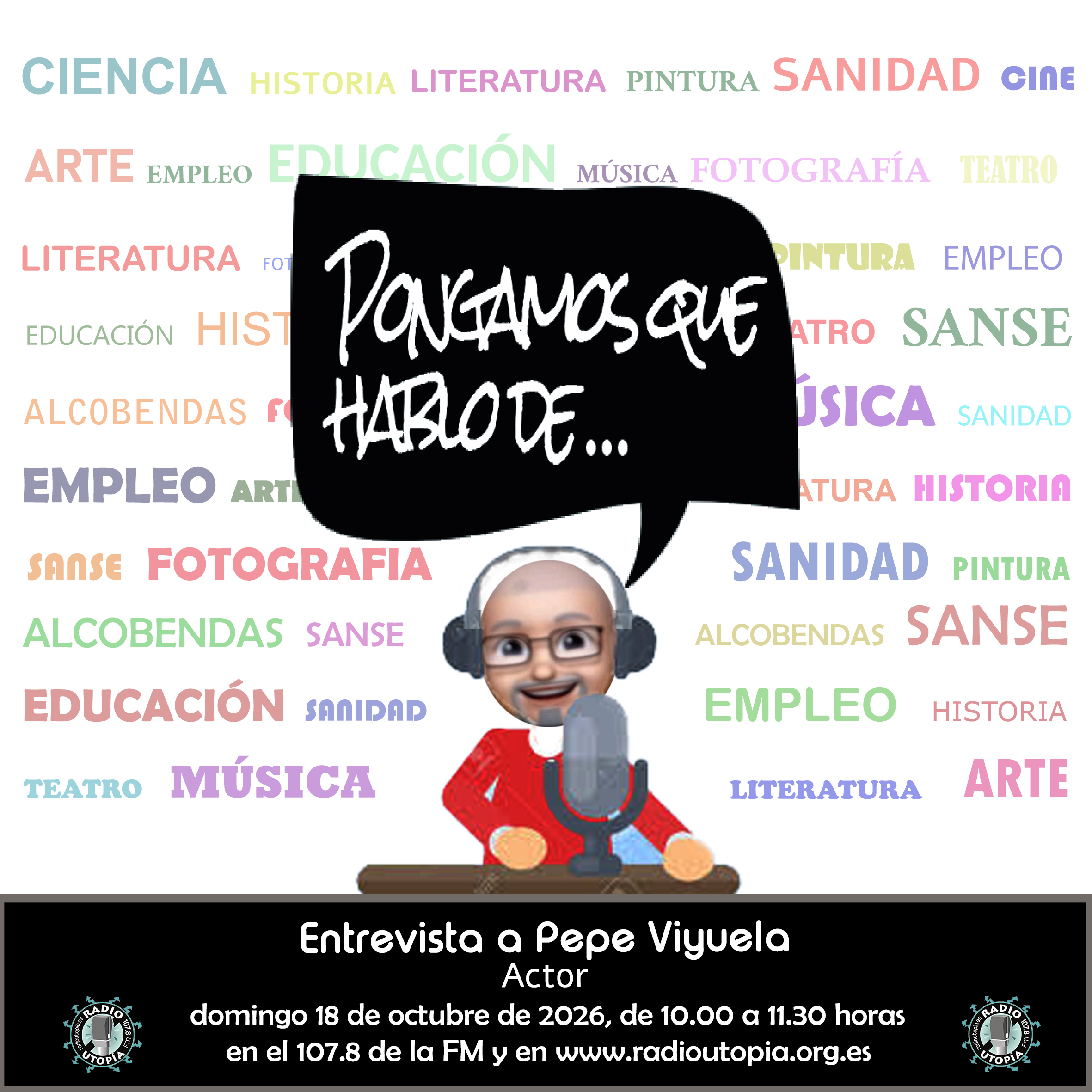 Este domingo, redifusión de Pongamos que hablo de…