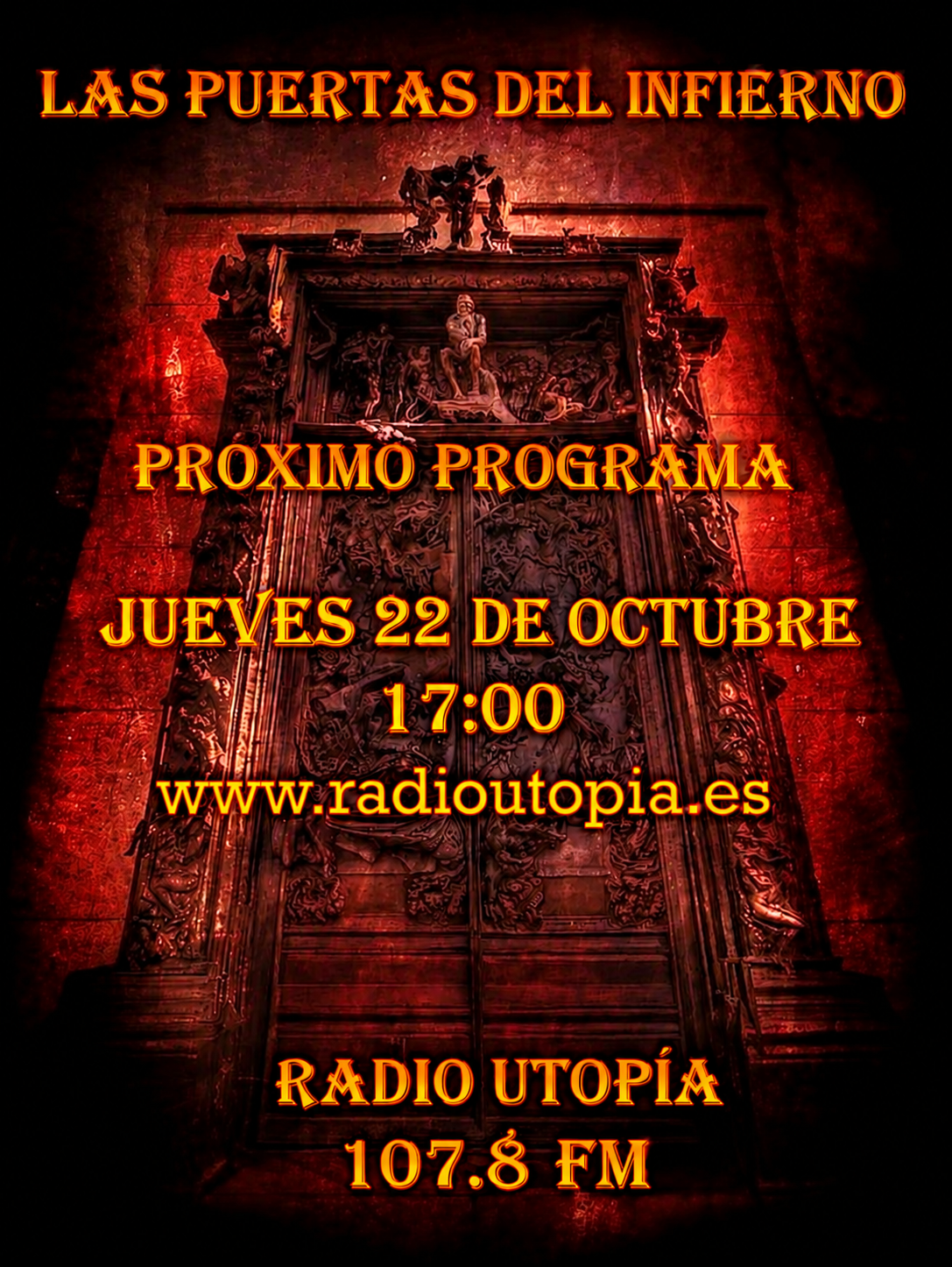 Hoy, nuevo programa de Las Puertas del Infierno.