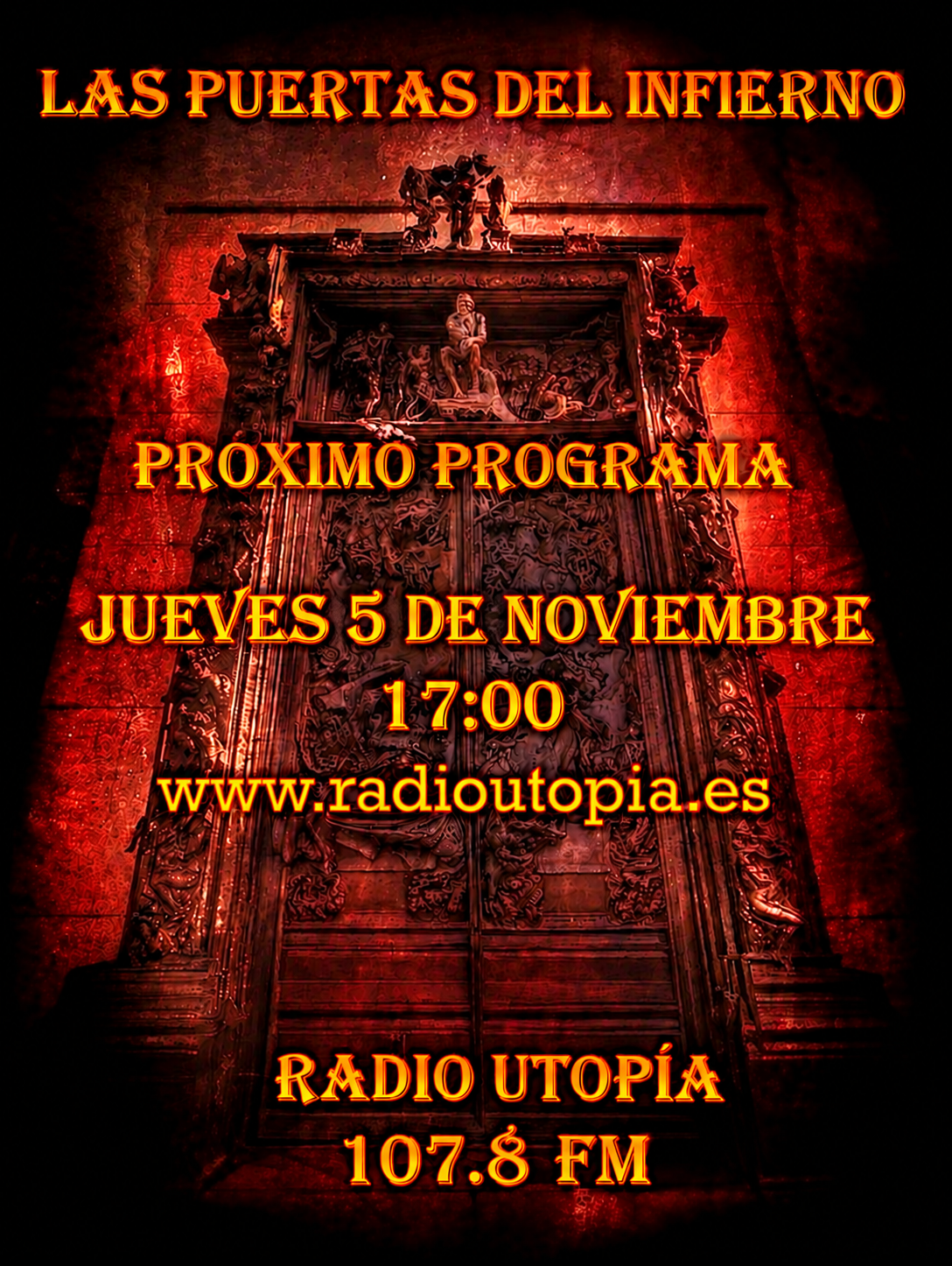 Las puertas del Infierno vuelve este jueves a Radio Utopía.