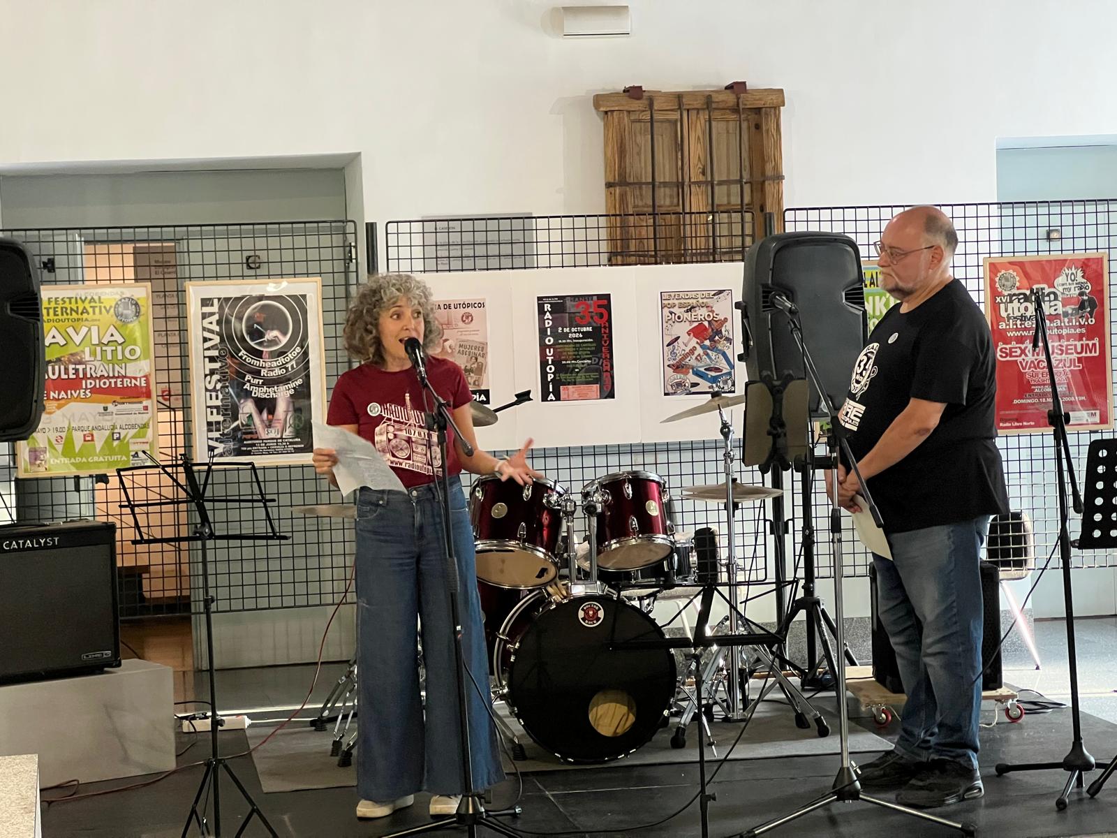 Canal Norte se hace eco de la exposición por los 35 años de Radio Utopía.